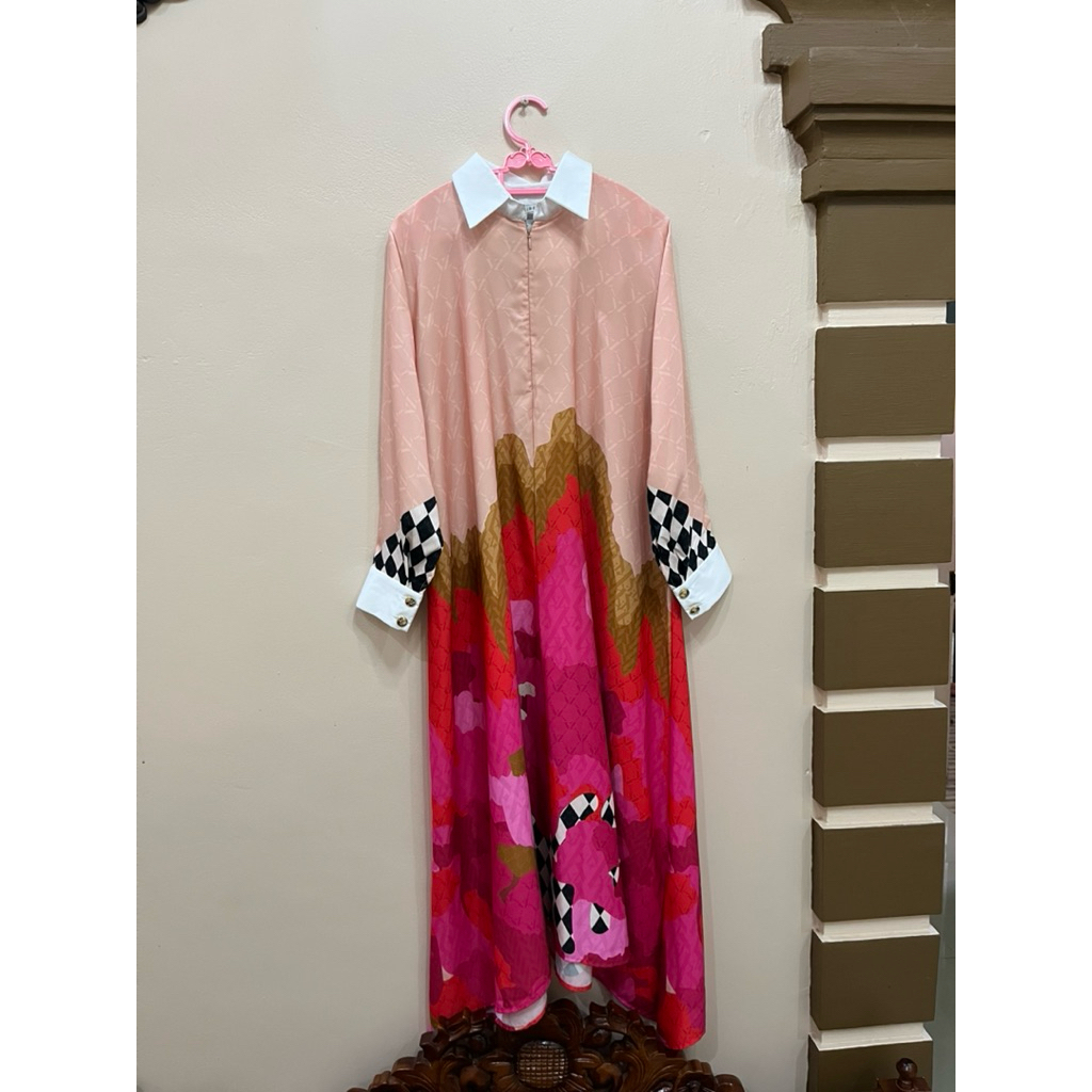 Sale ❗️preloved tunik set sama jilbab vivi zubedi