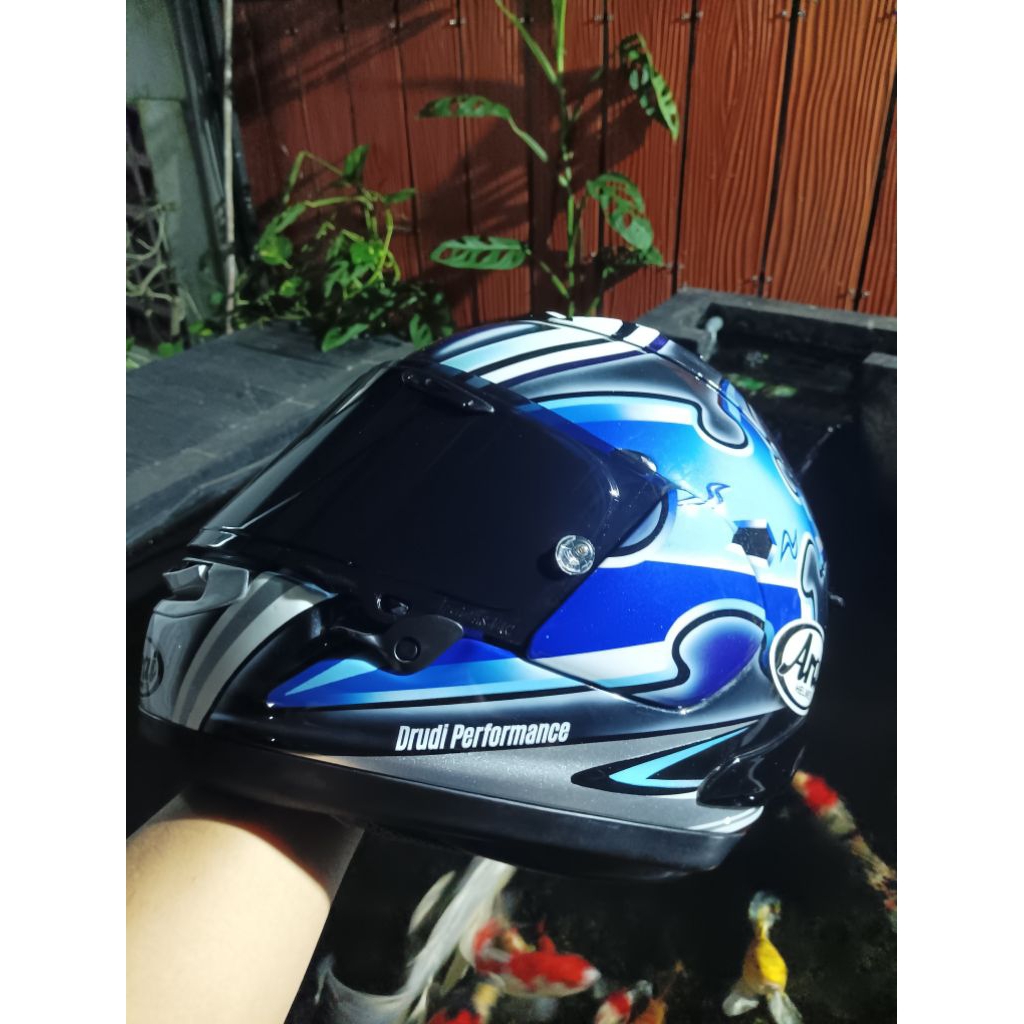 Arai RX7X Repaint nakano silver