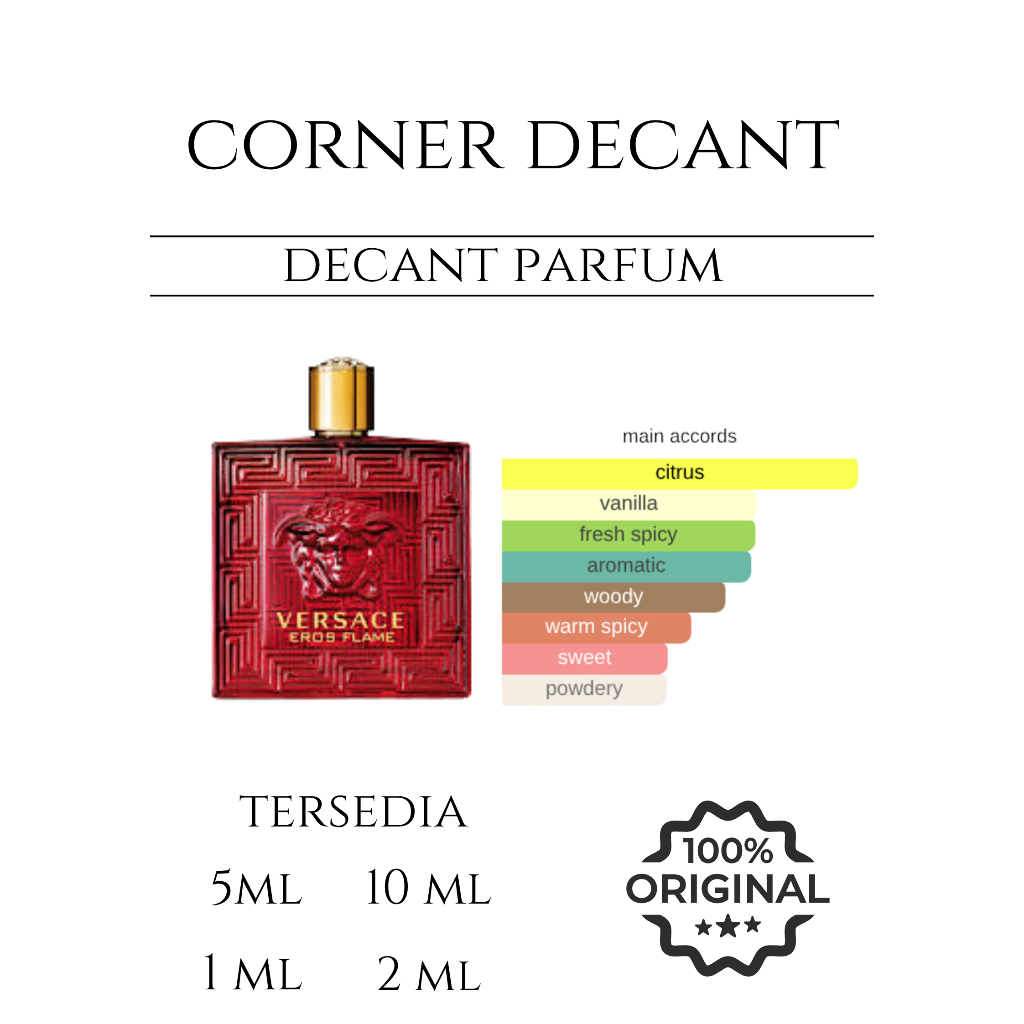 Decant versace eros flame