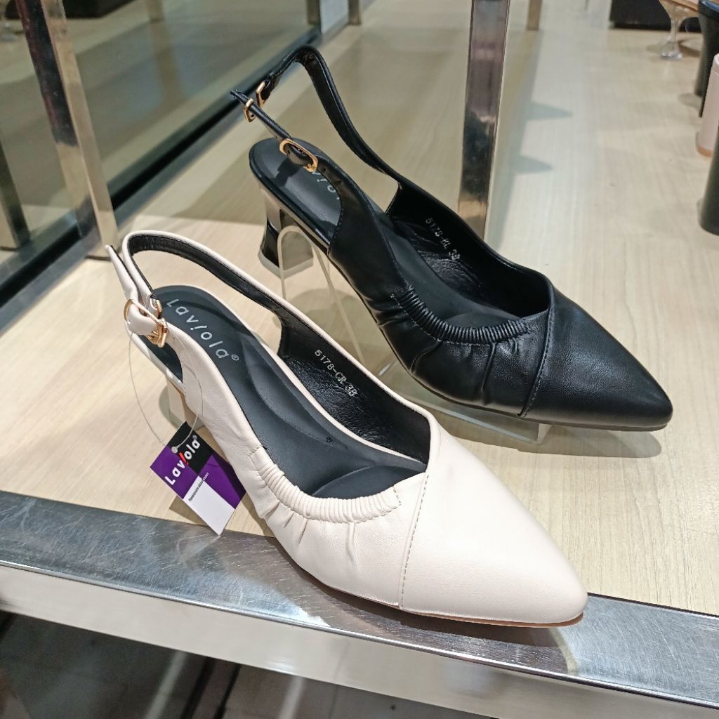 sepatu wanita heels 7cm LAVIOLA original