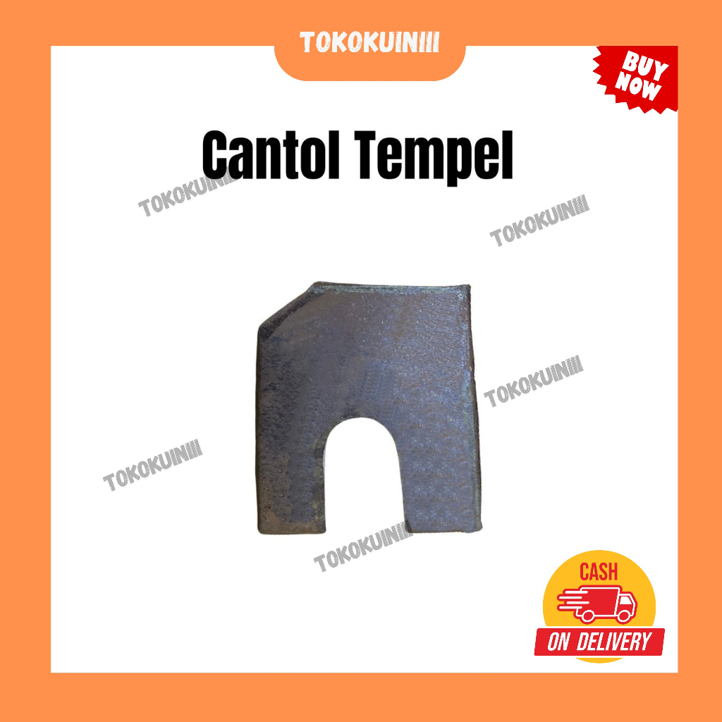 Cantolan/pengait besi kecil ukuran 6cm tebal 6mm