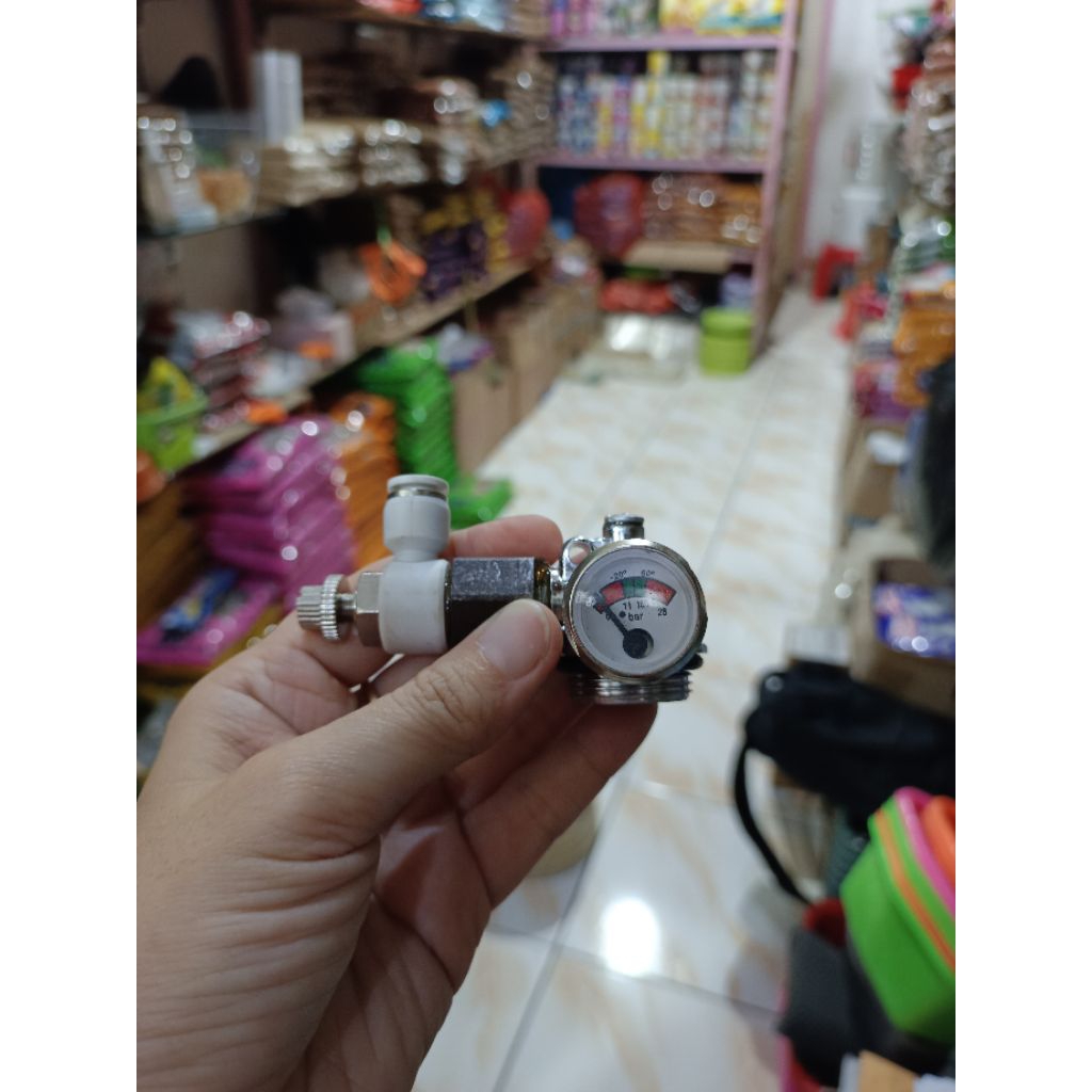 Regulator CO2 DIY tabung apar 1 kg Cisod Ragul