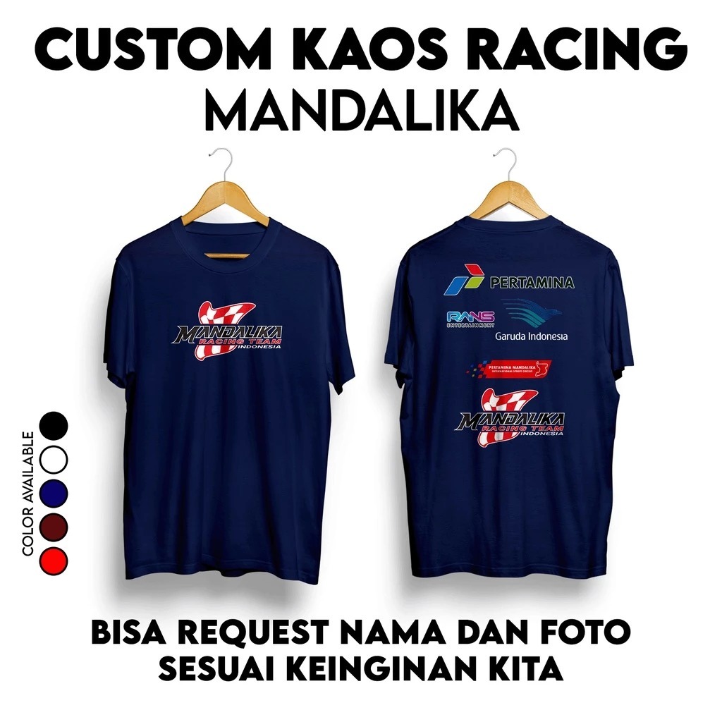 KAOS Racing Pertamina Mandalika Circuit KAOS DISTRO Racing Pertamina Mandalika Circuit PRIA WANITA