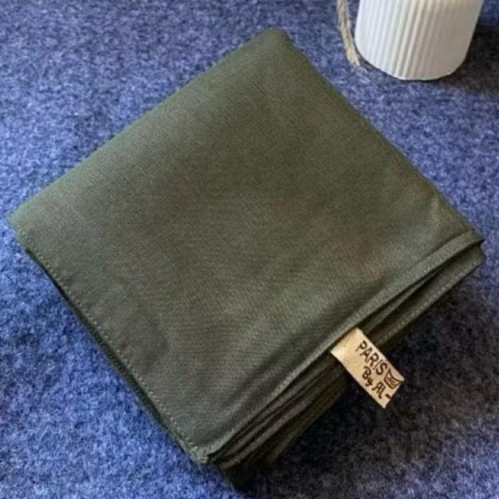 Hijab Segiempat Paris Premium Army •Hijau Army•