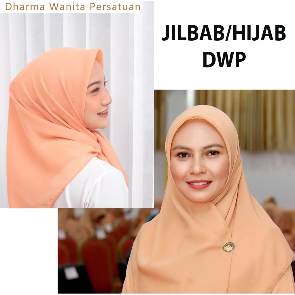 Bisa COD Jilbab Dharma Wanita Premium Tepi Neci/ Kelin