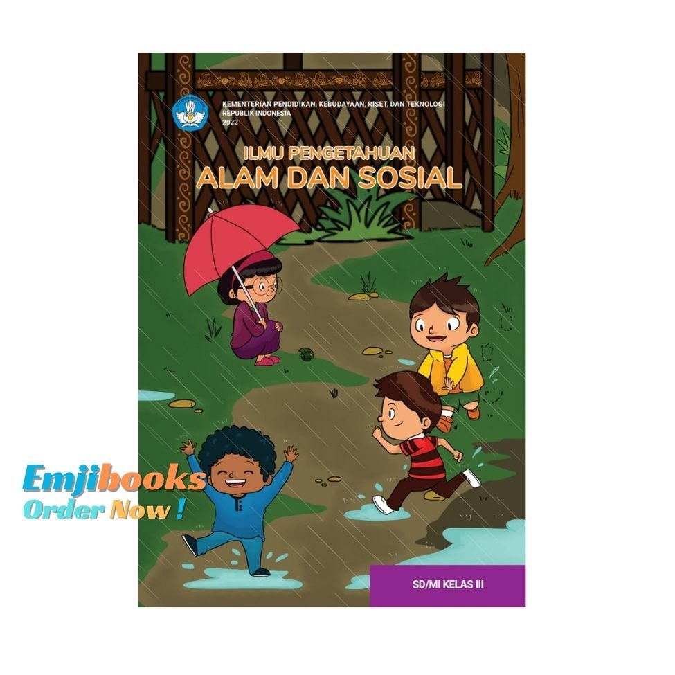 Buku IPA Sosial Kelas 3 SD Kemendikbud Full Color