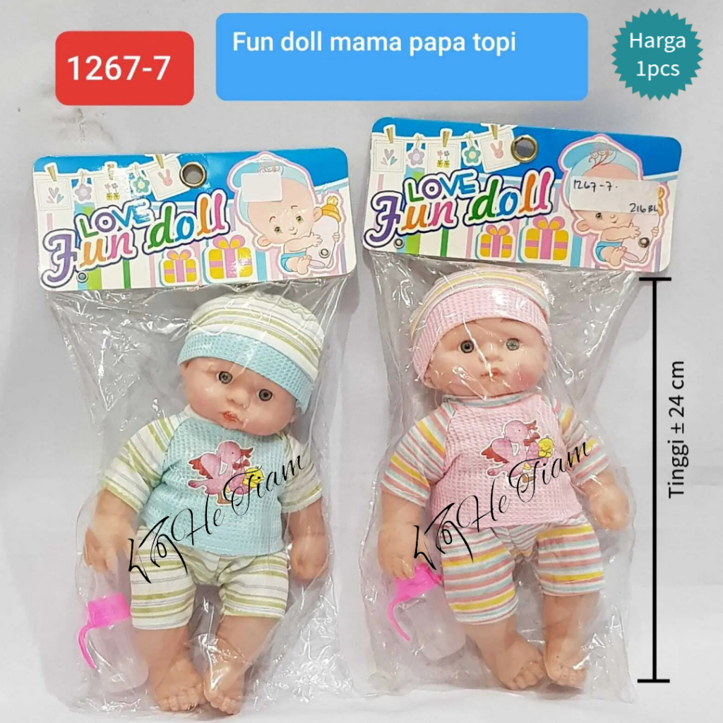 Mainan Funny Doll Nangis / Mainan Boneka Bayi Nangis / Boneka Bayi Dot