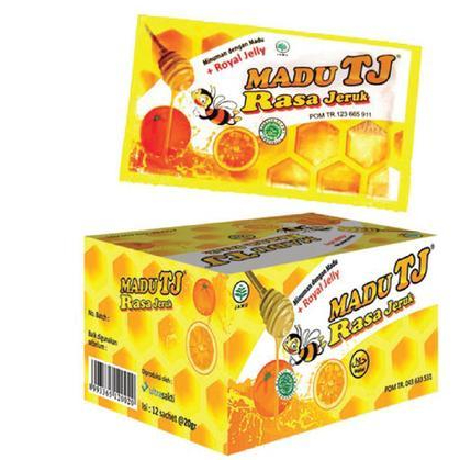 Madurasa TJ Sachet Jeruk 1 Box
