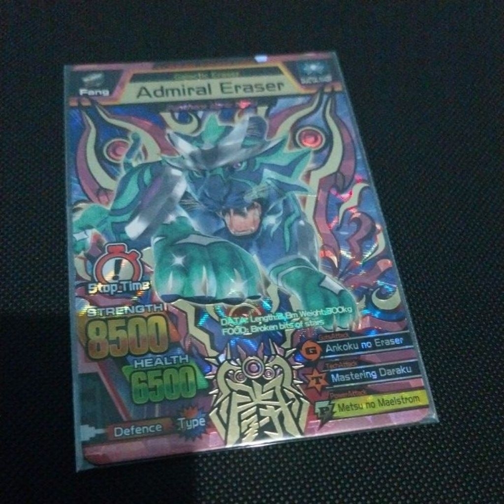 Kartu Animal Kaiser Admiral Eraser M4