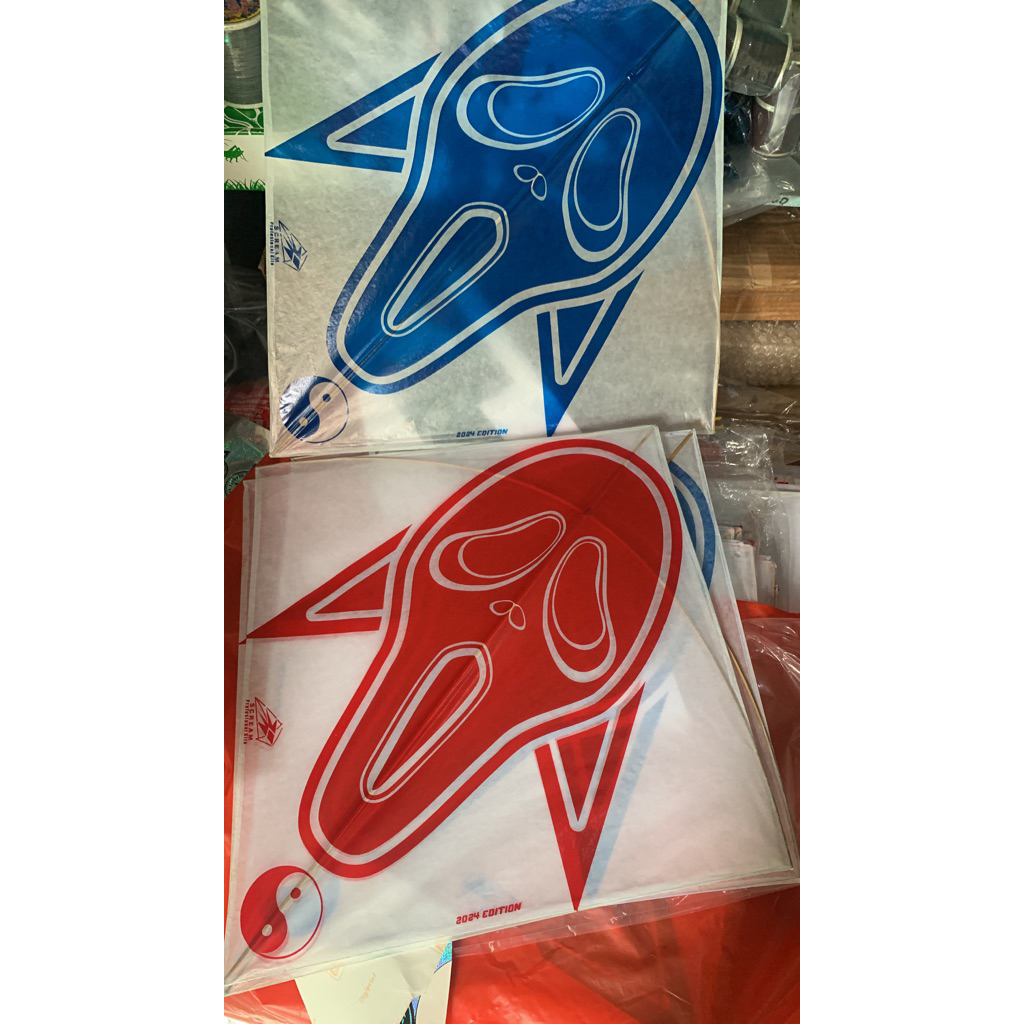 [50pcs] Layangan sukhoi Dekil Scream/Panah 1warna