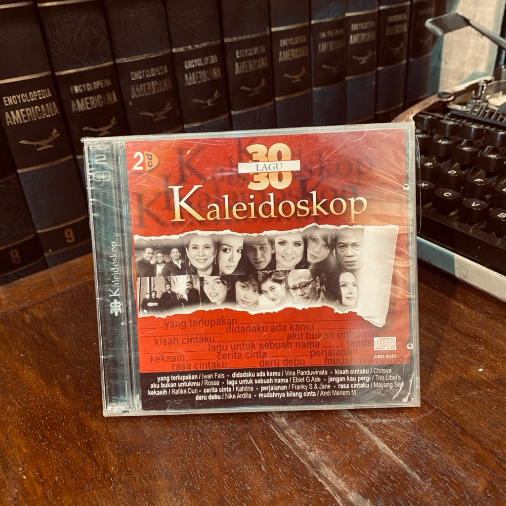 CD ORIGINAL 30 LAGU KALEIDOSKOP - IWAN FALS CHRISYE KAHITNA NIKE ARDILLA TITI DJ JAVA JIVE EBIET G A