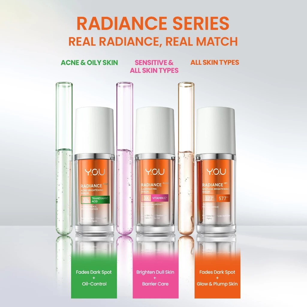 YOU Radiance Plus Acne Brightening Serum | YOU Radiance Glow Illuminating Serum | YOU Radiance UP