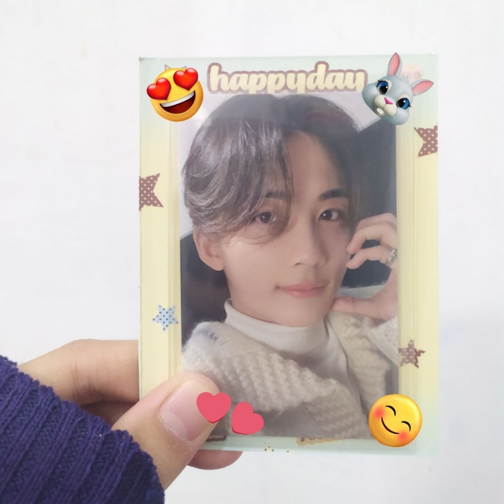 photocard jeonghan osaka (heart check)