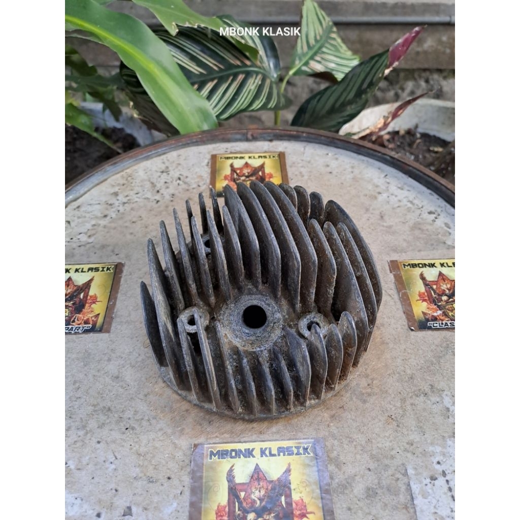 kop boring cylinder head vespa super sprint px ps strada ORIGINAL cylinder head kop boring super spr