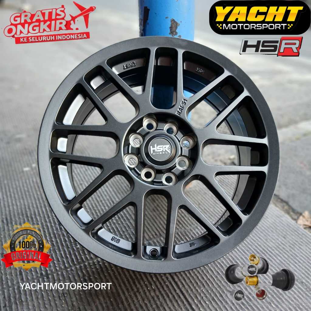 Velg HSR Ring 16 Rai S1 Mobil Avanza Livina Rocky Brio Dll