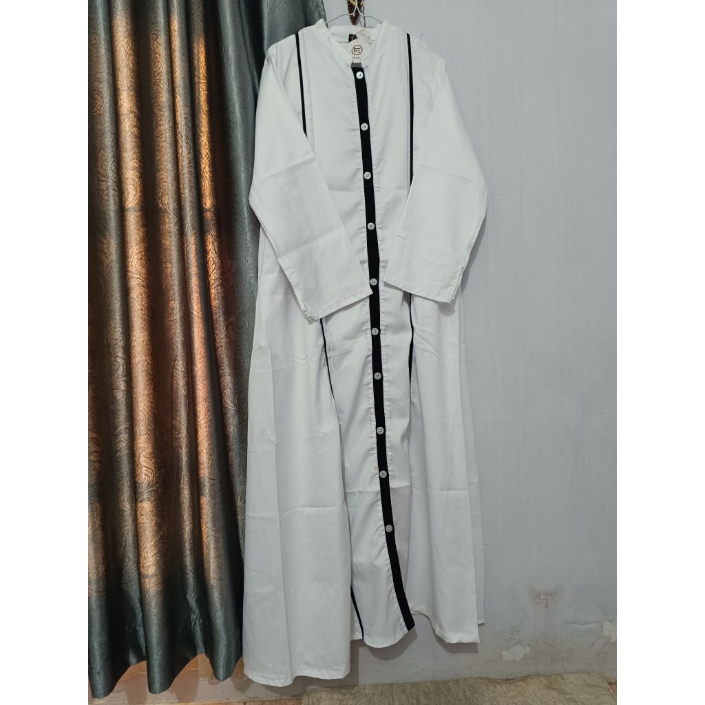 Gamis E Fabric White New