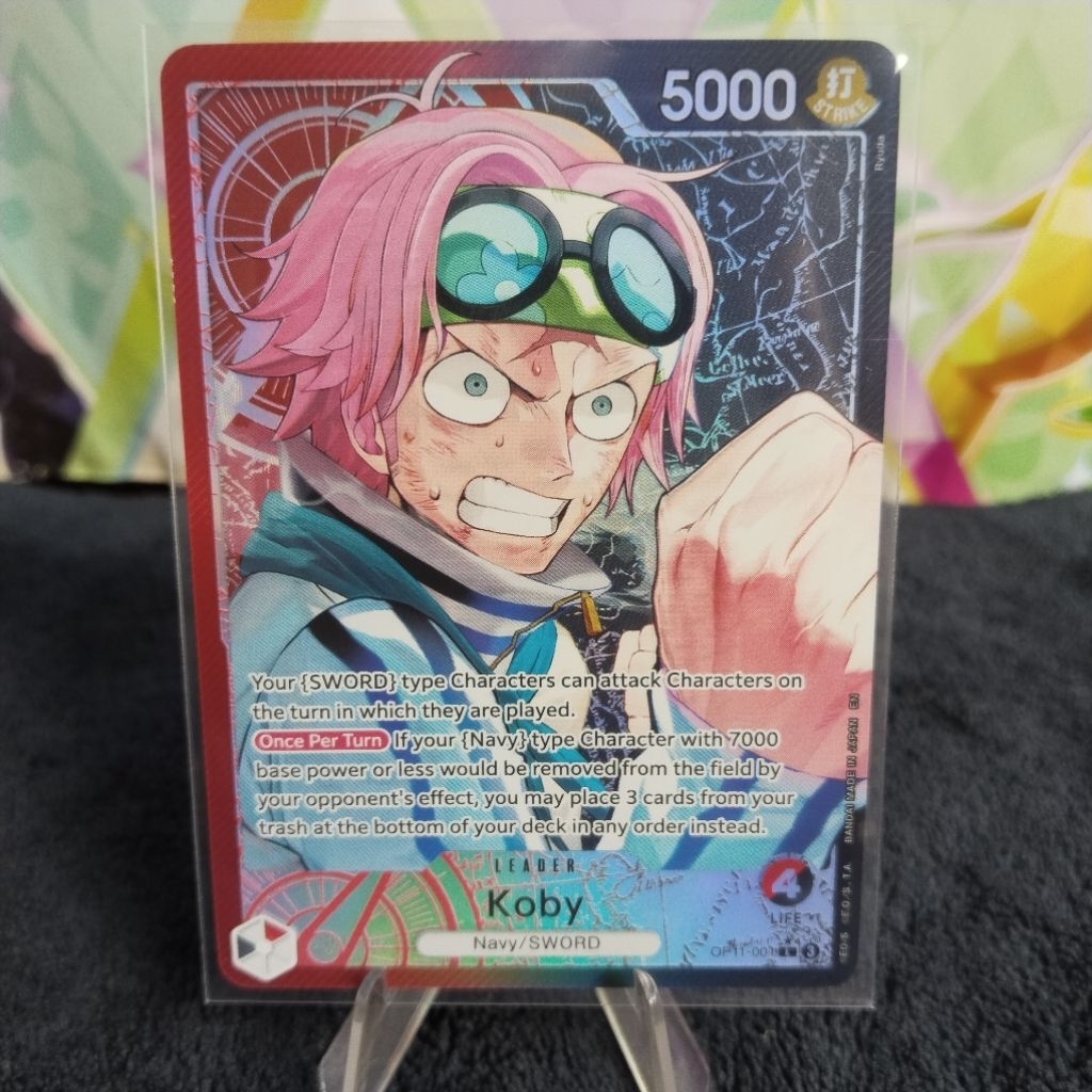 Sabo Op11-001 Leader-P One Piece TCG English game card