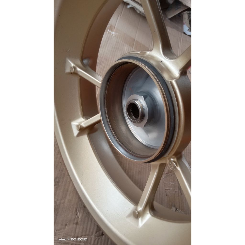 VELG BELAKANG ORIGINAL AEROX PELEK YAMAHA AEROX PNP YAMAHA LEXI