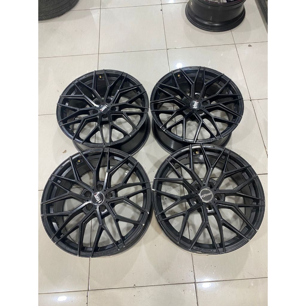 VELG MOBIL BEKAS HSR BOTAI R18 PCD 105 LEBAR 8 ET 20