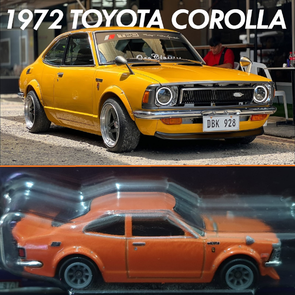 HOT WHEELS PREMIUM – 1972 TOYOTA COROLLA