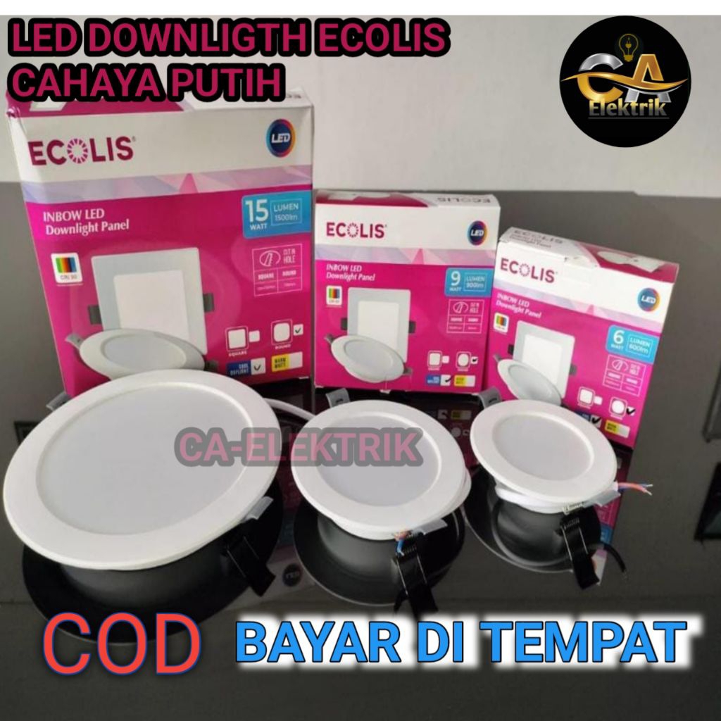 Lampu downlight/Lampu downlight LED/downlight lampu plafon/ecolis downlight