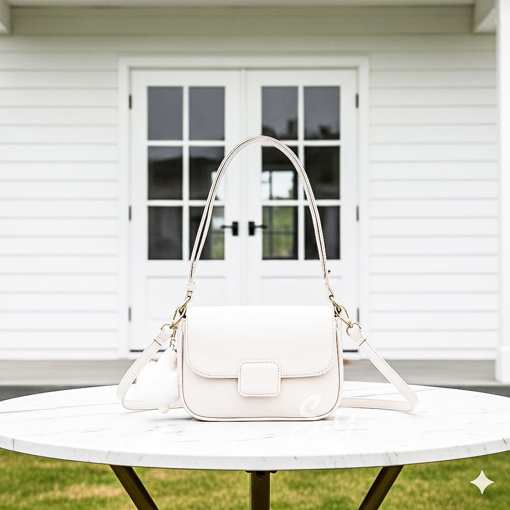 tas wanita shoulder bag S.Y ASHLEY tas wanita tali selempang tas wanita minimalis original realpic c