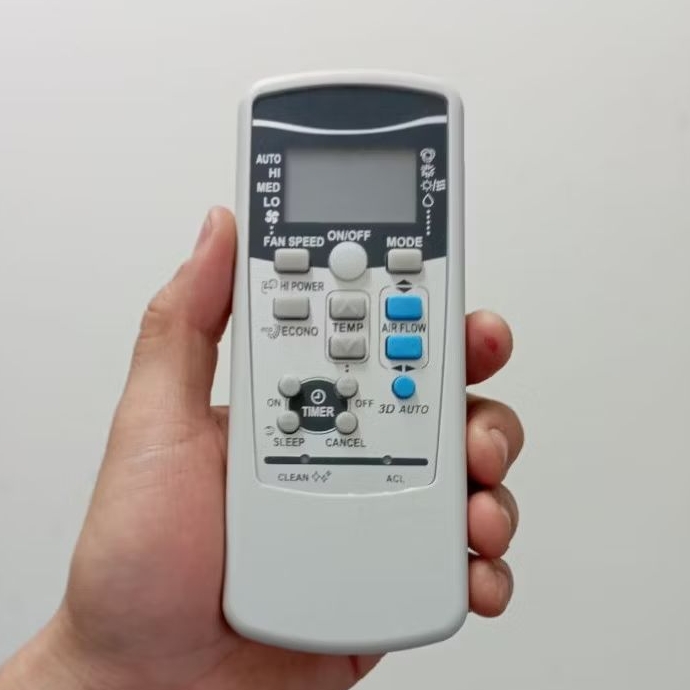 Remote Remot AC Universal Tanpa Setting Mitsubishi RKX502A001G RKX502A001C RKX502A001B