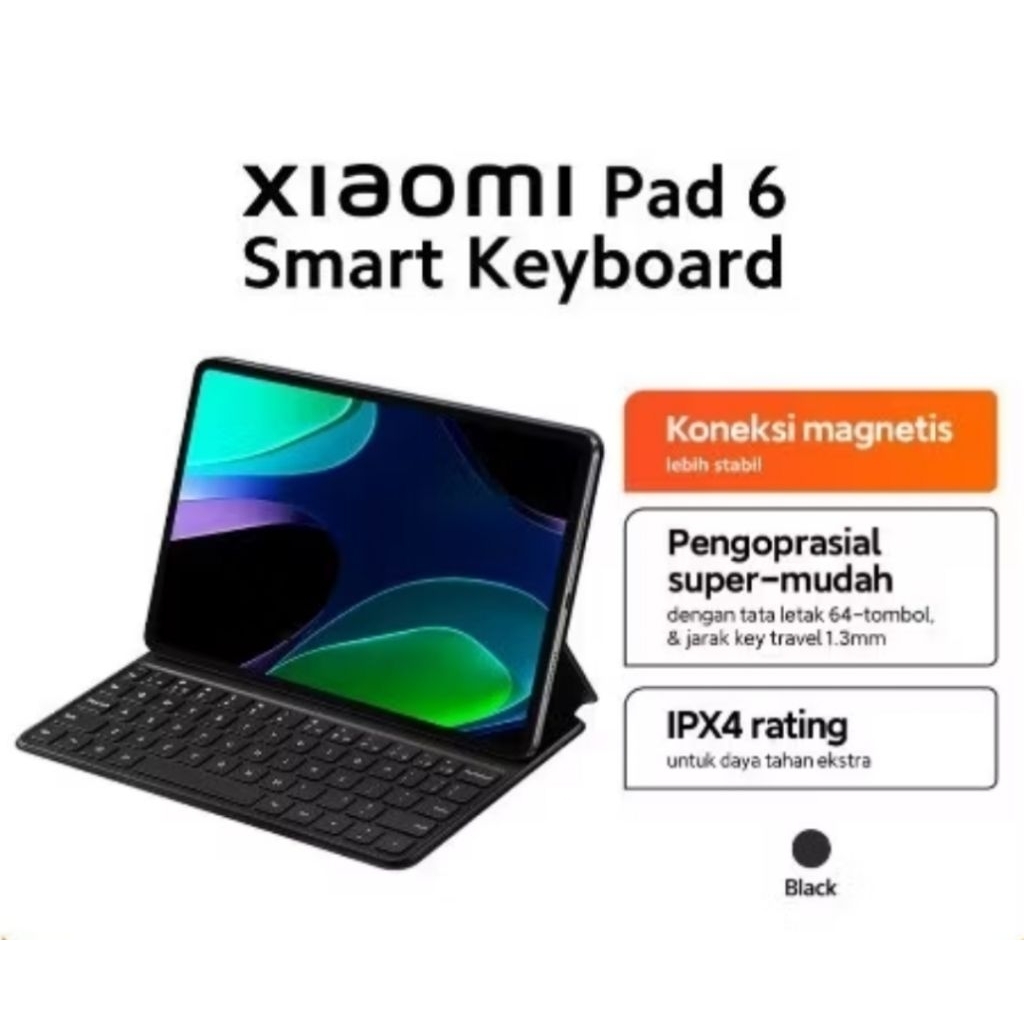 keyboard xiaomi pad 6 bnib segel + pen gen 2 xiaomi pad 6 second