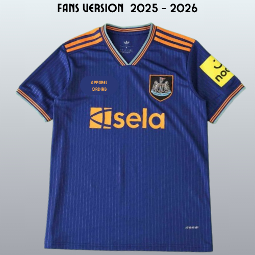 Fans version jersey newcastle third 2025 2026