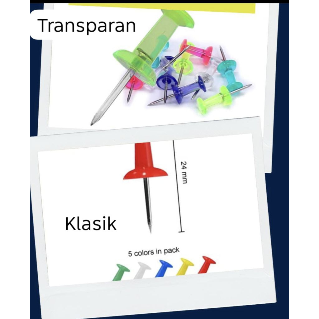 Pin Mading/Paku Mading (Push Pins) Montana