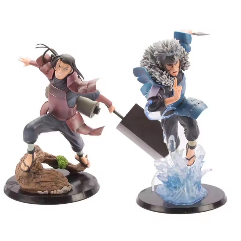 ANIME NARUTO HOKAGE SENJU HASHIRAMA SENJU TOBIRAMA PVC FIGURES