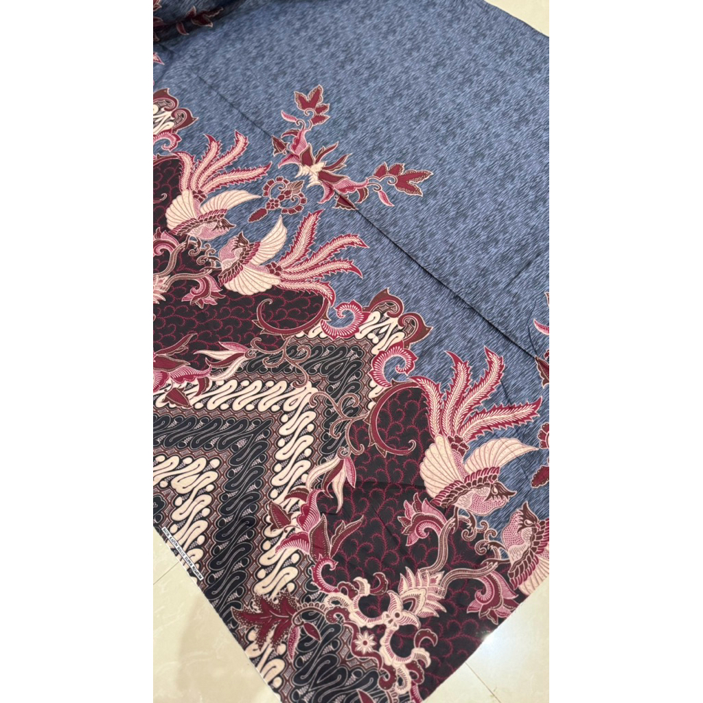 Kain Batik pria bahan katun premium per meter