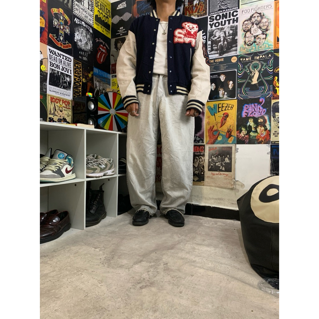 OOTJ WIDE BAGGY JEANS