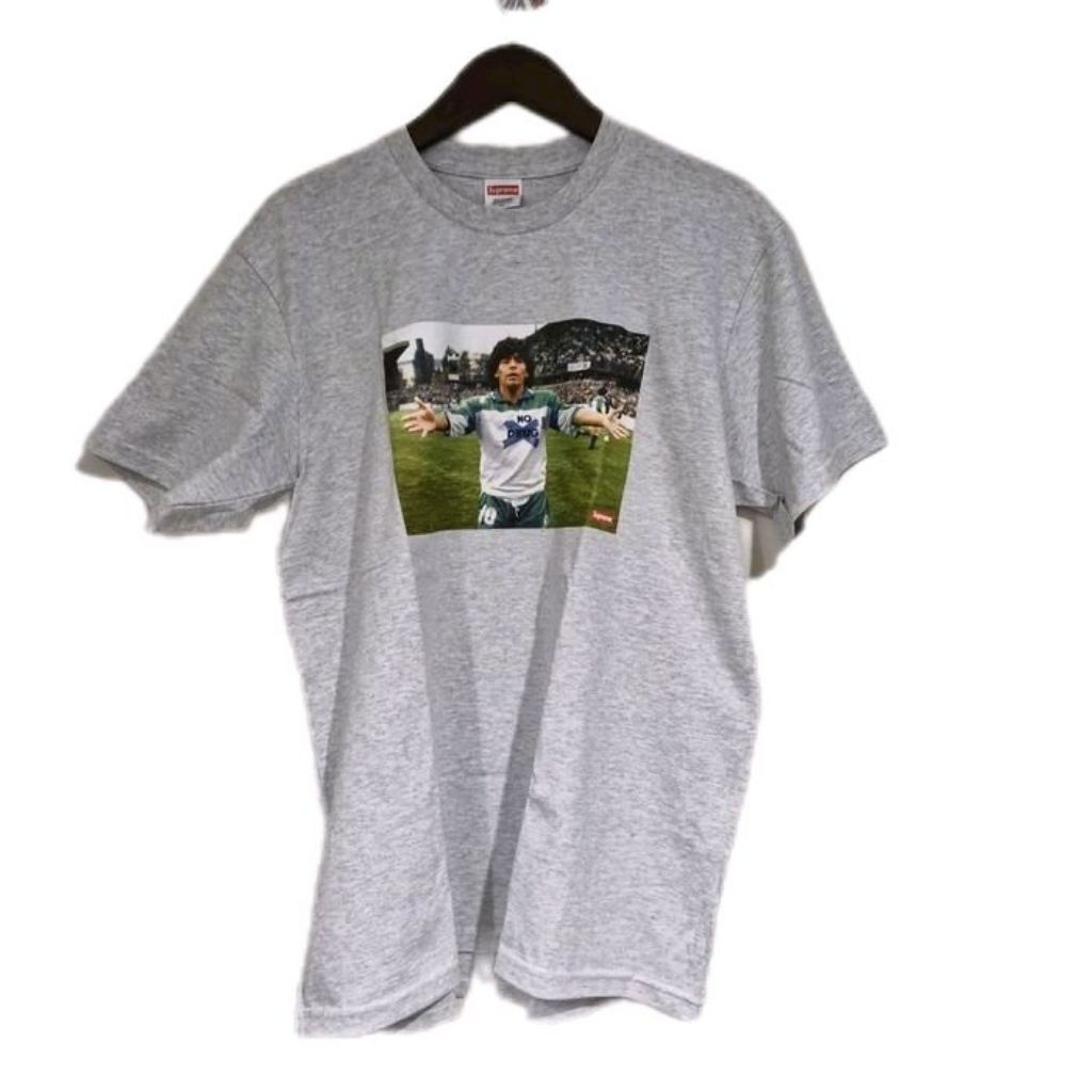 Supreme Maradona Tee "Grey" SS24 / Kaos