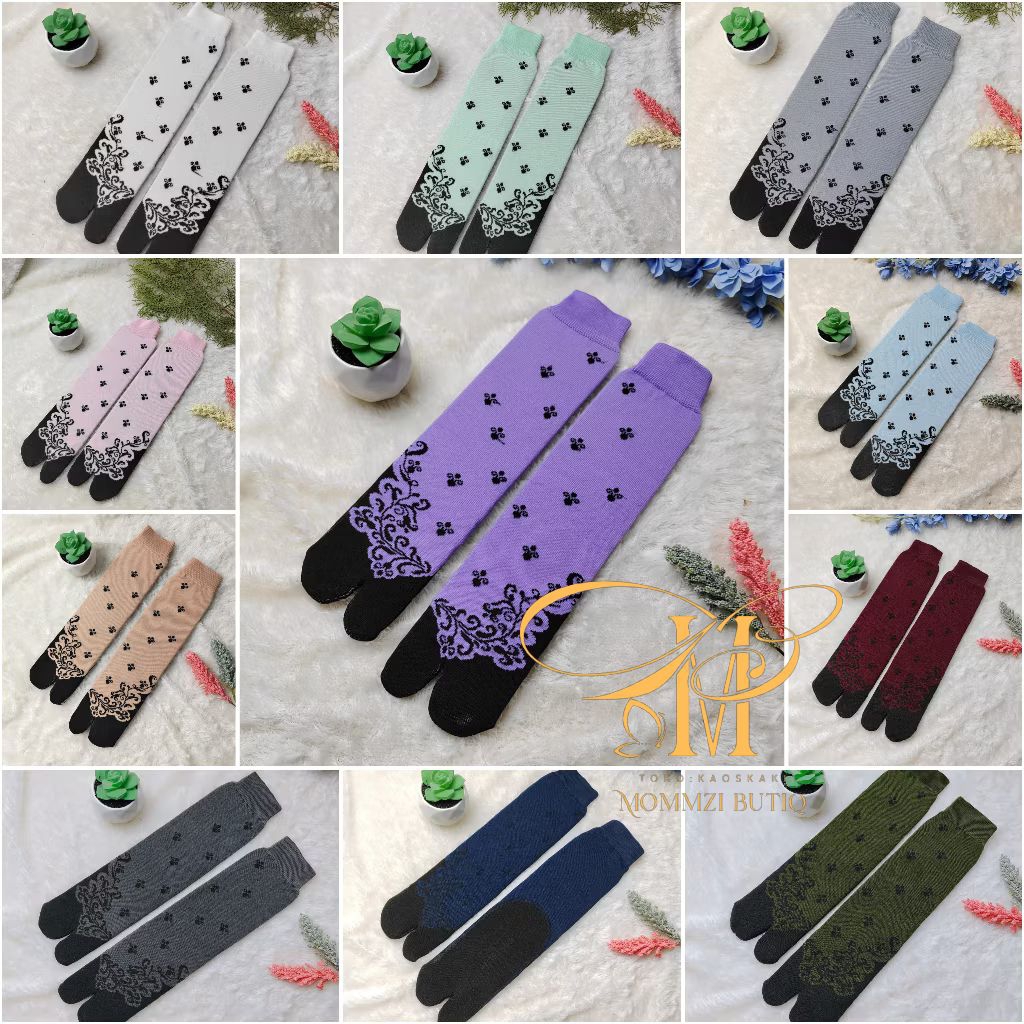 GROSIR Kaos kaki Muslimah Motif/Kaos Kaki Muslimah/Kaos Kaki Muslimah Panjang