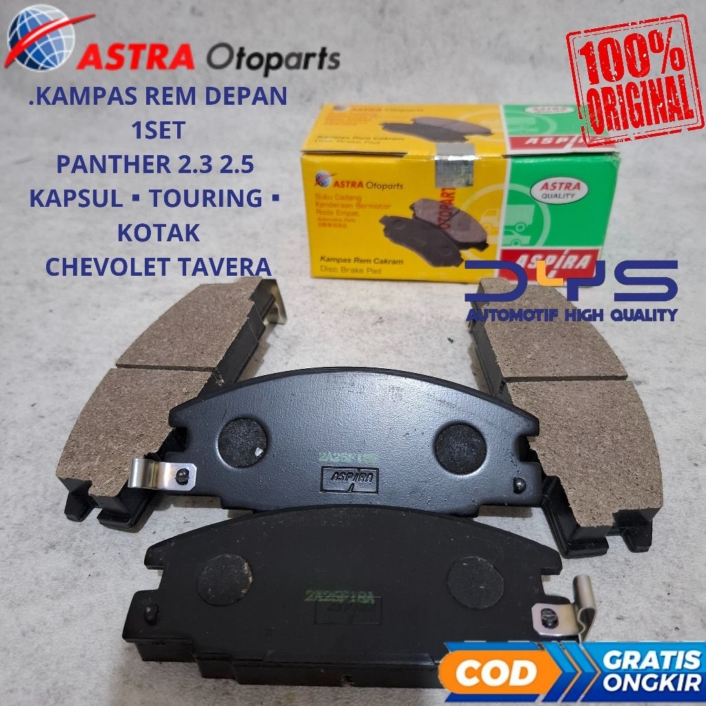 KAMPAS REM DEPAN 1SET PANTHER 2.3 2.5 TOURING KAPSUL KOTAK LM LV LS GRAND PICK UP MIYABI ROYALE HI G