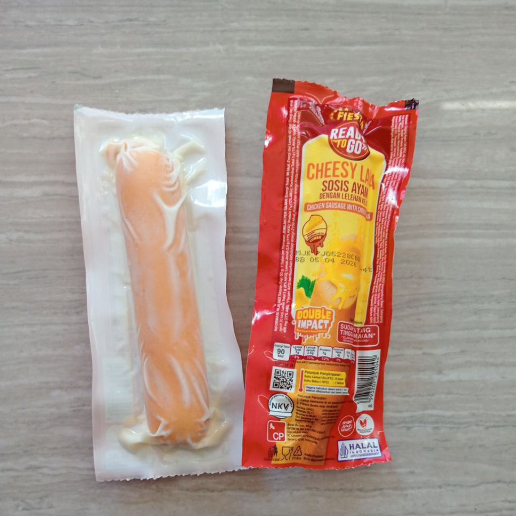 FIESTA Sosis Siap Makan CHEESY LAVA 60g