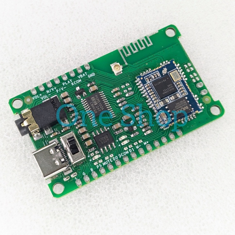 QCC3034 QCC5125 Bluetooth 5.1 Audio Receiver LDAC APTX-HD PCM5102A DAC