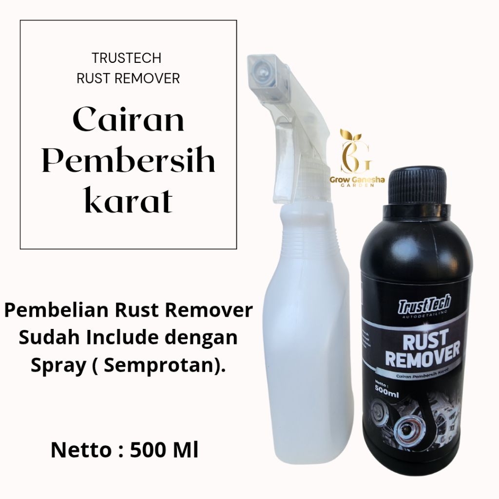 Cairan pembersih karat Figi Rust Remover || Rust Remover & Spray ( Semprotan)