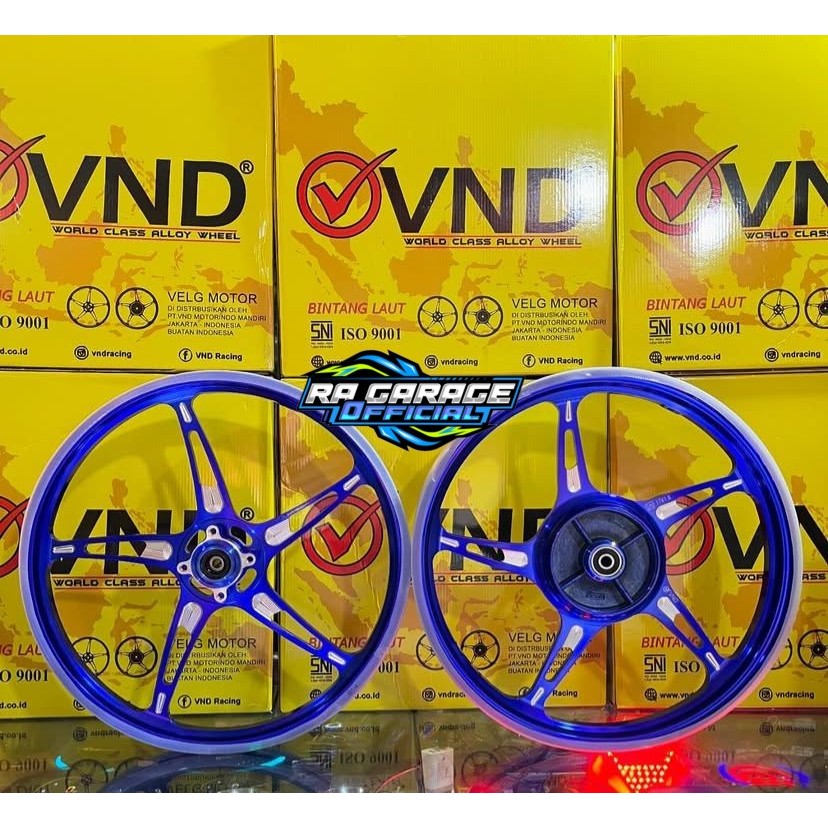 VELG Bintang Laut VND Racing Ring 17 Satria Fu/Fufi Sonic150 Supra GTR Supra 125new DD Shogun SP Vel