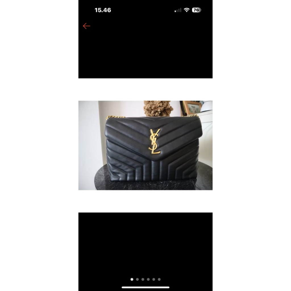 (preloved) tas merk ysl medium authentic