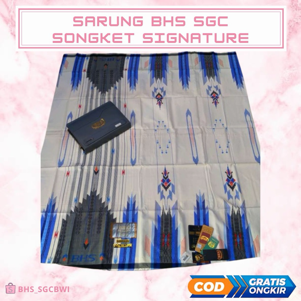Sarung BHS SGC Signature Full Sutra Gratis Ongkir