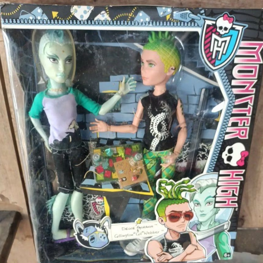 MONSTER HIGH DEUCE GORGON & GILINGTON