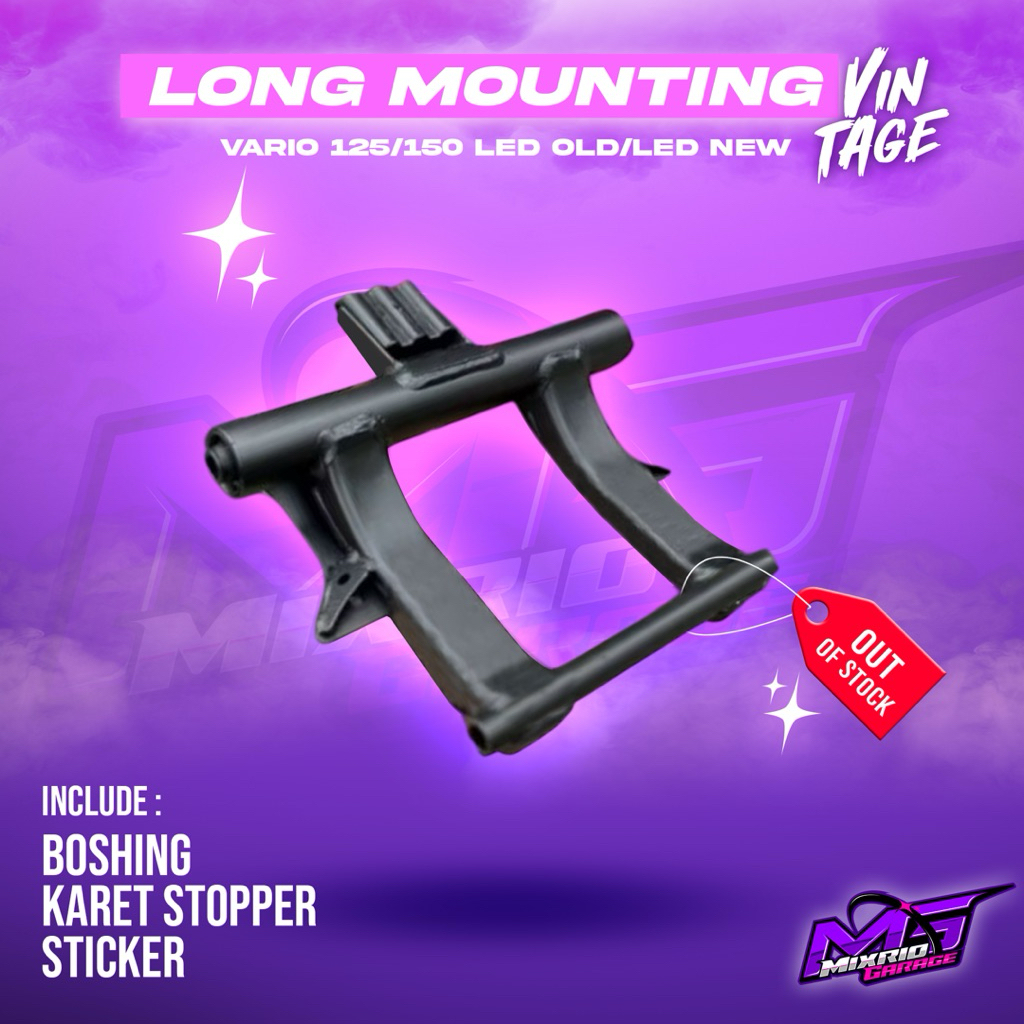 MOUNTING VARIO 125/150 LED NEW, LED OLD