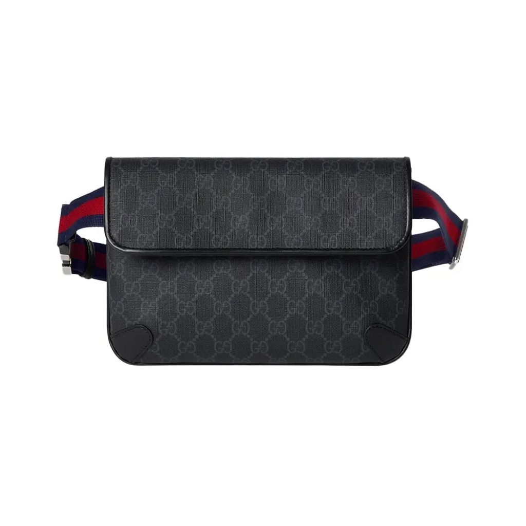 Gucci GG Supreme Canvas Small Belt Bag Black