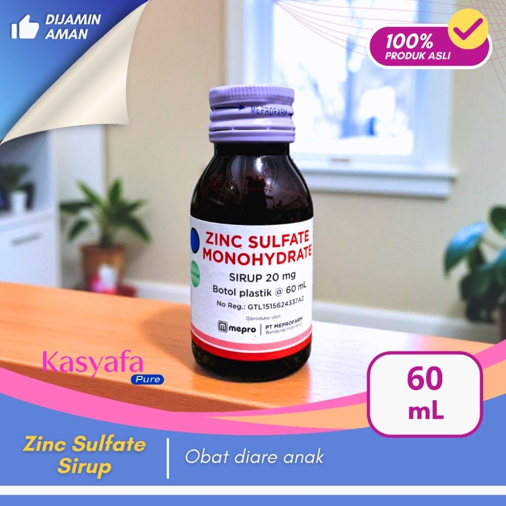 ZINC SULFATE MEPRO 60ML - Sirup Diare Anak