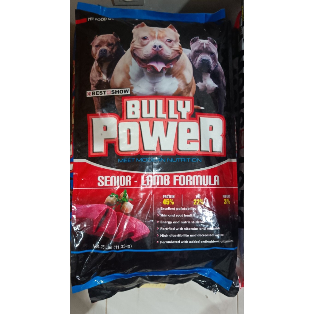 Bully Power Lamb Formula 25Lbs (11.34kg)