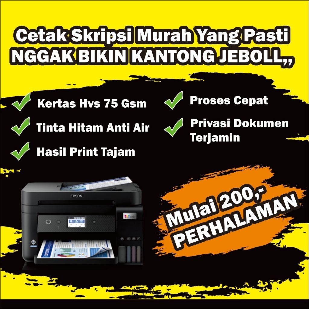 Cetak Skripsi / Dokumen