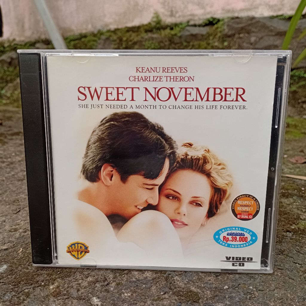 VCD Sweet November Keanu Reeves (2001) Teks Indonesia Original Warner Bros Pictures VideoCD