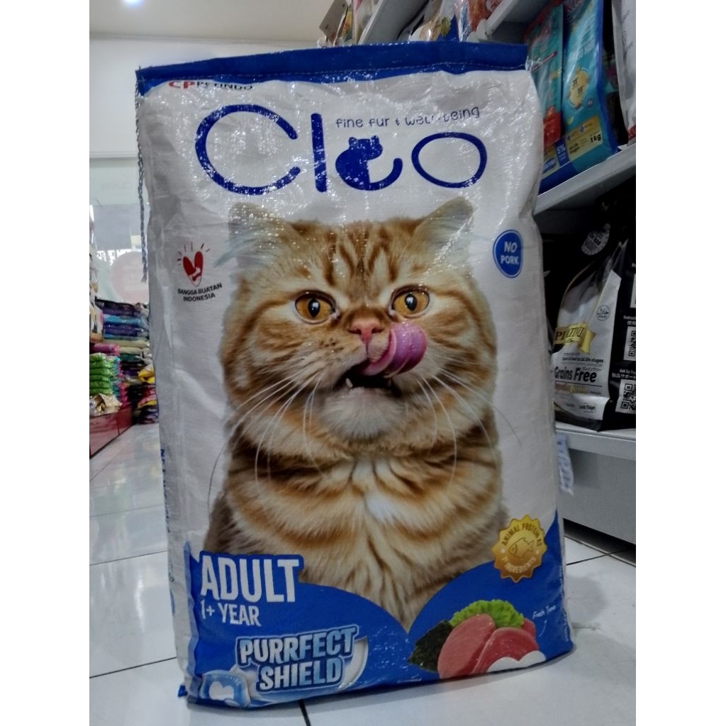 Makanan Kucing Cleo Tuna 7kg - Adult Cleo Tuna 7 Kg